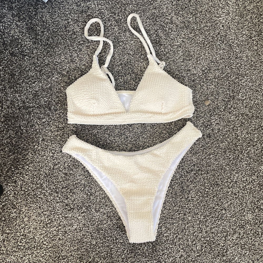 SHEIN Beige Bikini